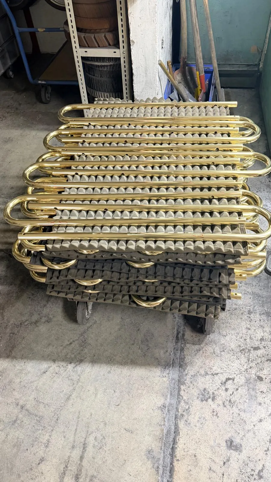 Bearbeitete Metalloberfläche – Arbeitsbeispiel 18